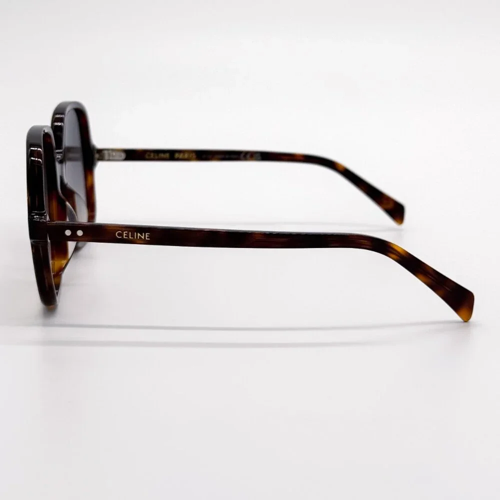 NEW CELINE CL 40244U 52F WOMEN HAVANA SUNGLASSES CELINE CL40244U 52F - Picture 8 of 12